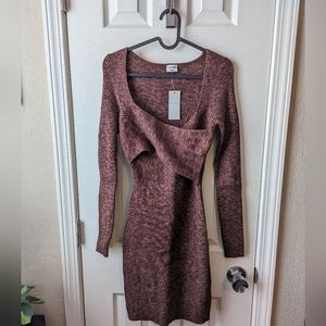 Abercrombie - Brown Sweater Minidress